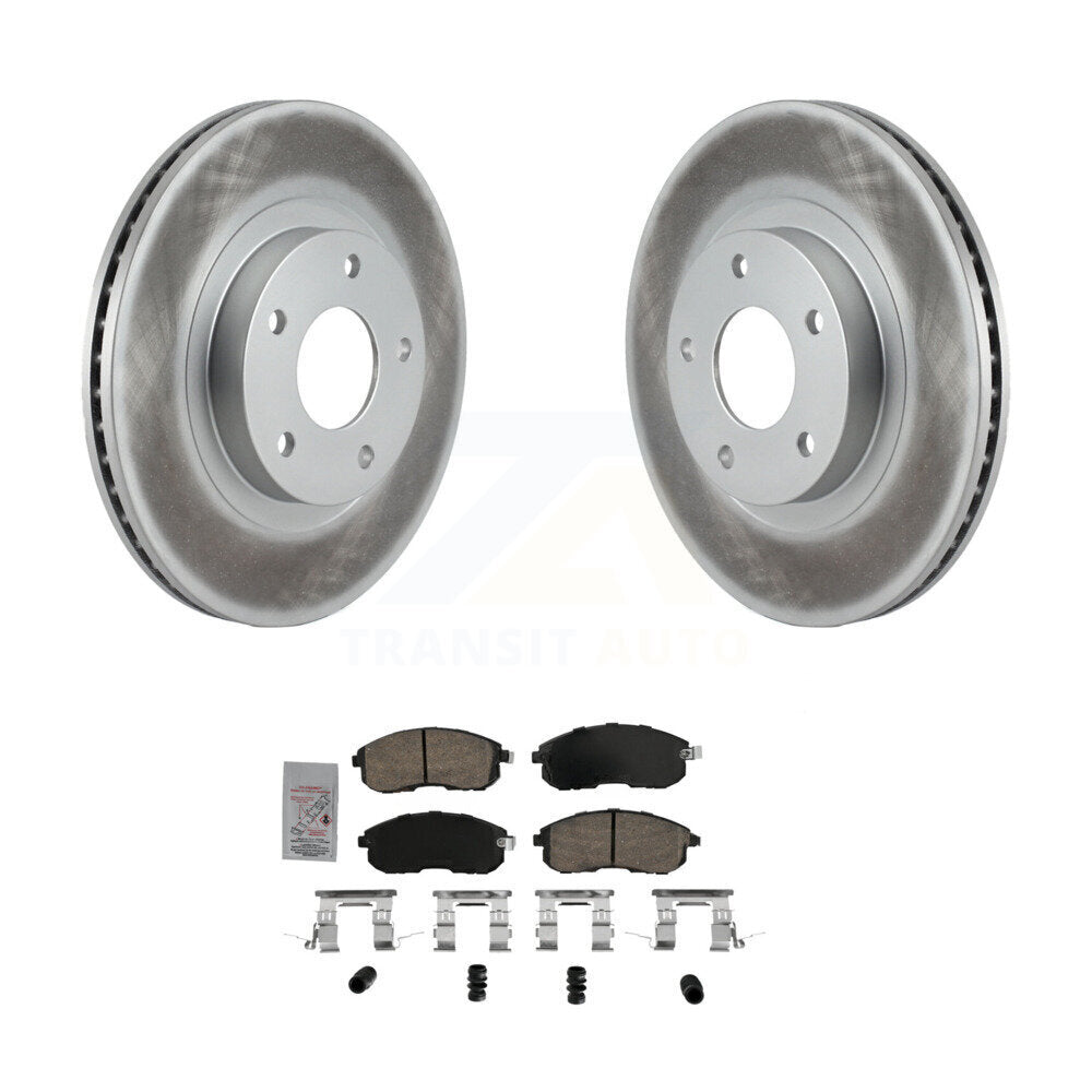 Transit Auto KGA-104641 Disc Brake Kit for 2002-2006 Nissan Altima, INFINITI I35 - Front