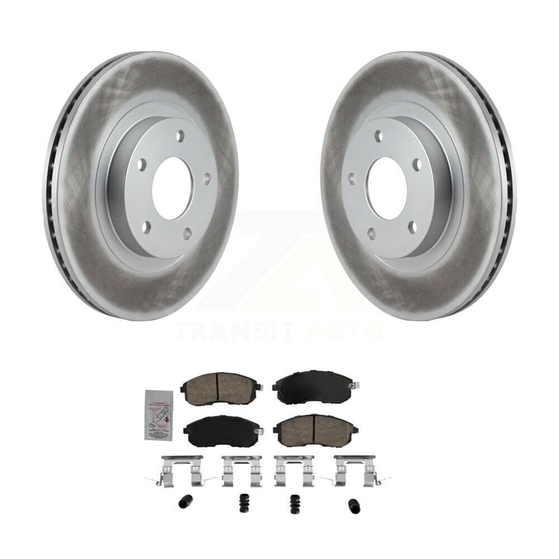 Transit Auto KGA-104641 Disc Brake Kit for 2002-2006 Nissan Altima, INFINITI I35 - Front