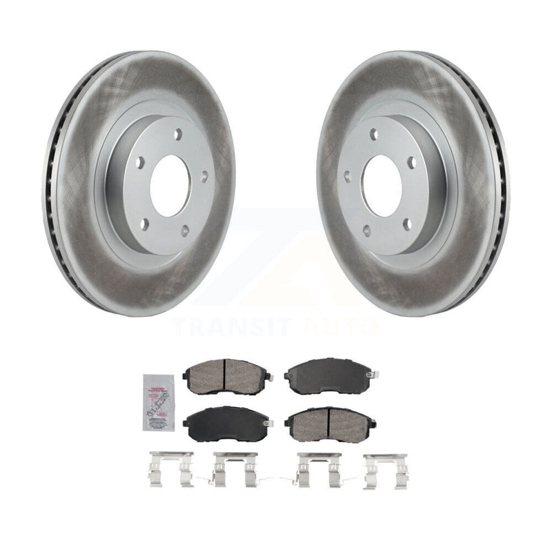 Transit Auto KGA-104642 Disc Brake Kit for 2002-2006 Nissan Altima, INFINITI I35 - Front