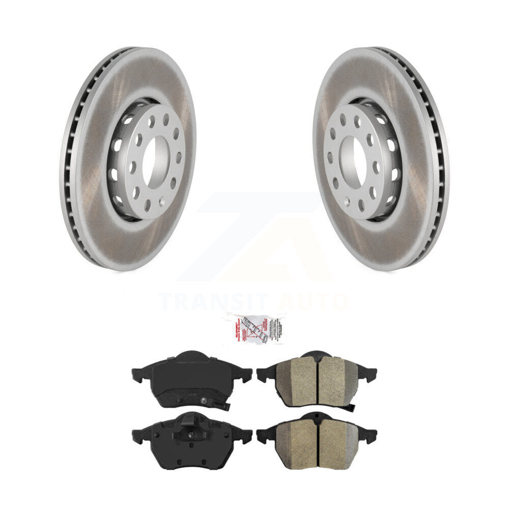 Transit Auto KGA-104667 Disc Brake Kit for 1998-1999 Volkswagen Passat, Audi A4 - Front
