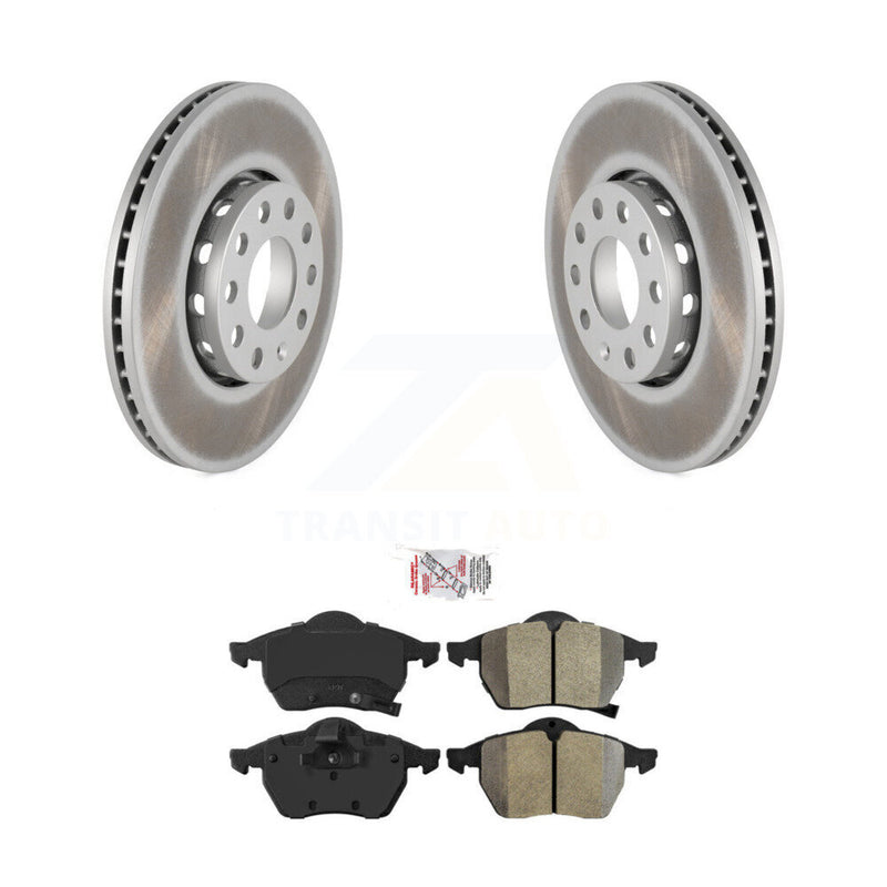 Transit Auto KGA-104667 Disc Brake Kit for 1998-1999 Volkswagen Passat, Audi A4 - Front