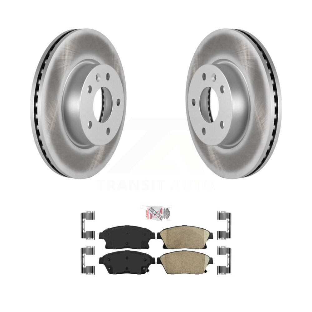 Transit Auto KGA-104679 Disc Brake Kit for 2013-2018 Cadillac ATS - Front