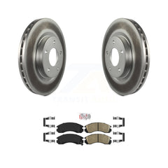 Transit Auto KGA-104692 Disc Brake Kit for 2017 Mitsubishi Lancer - Front