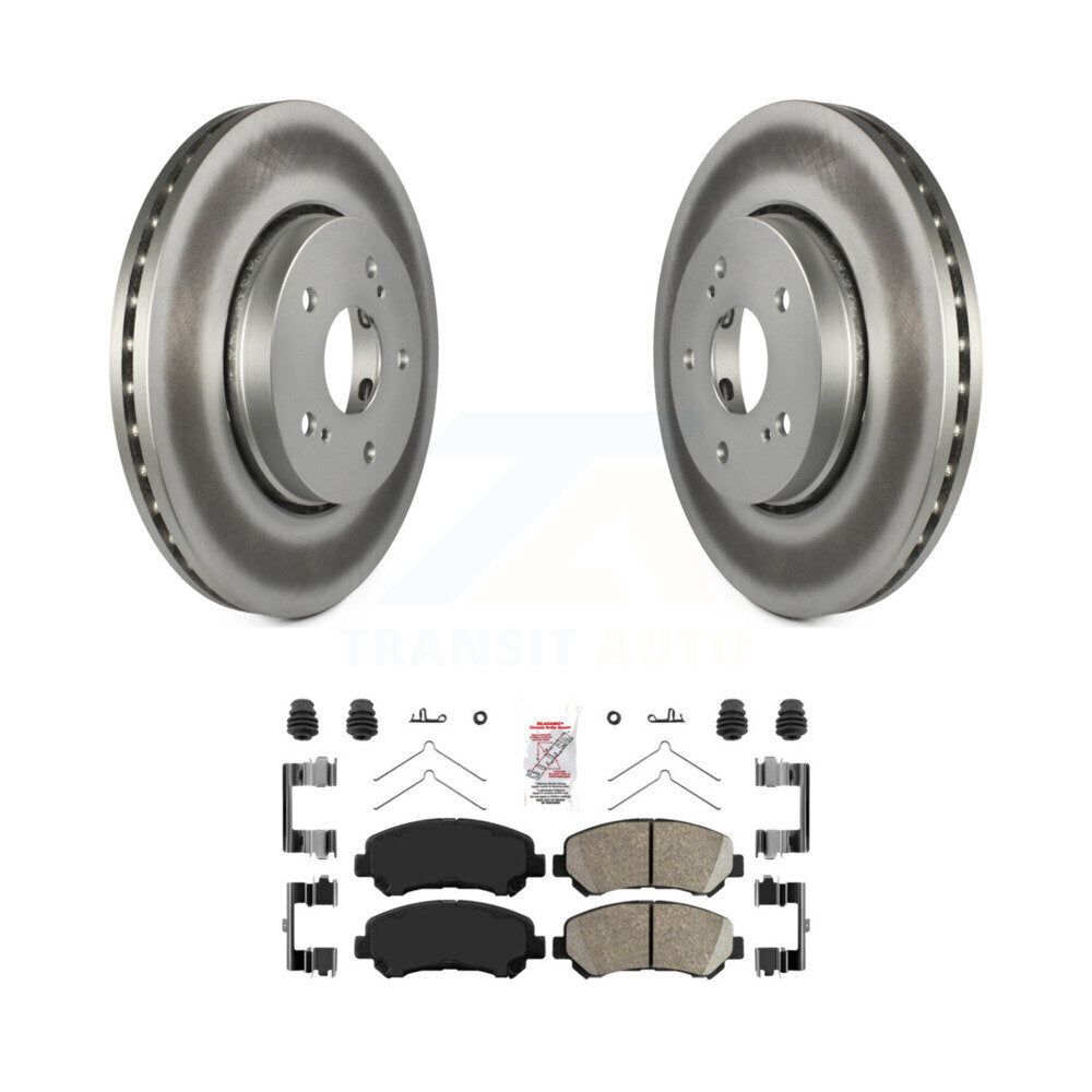 Transit Auto KGA-104721 Disc Brake Kit for 2010-2013 Suzuki Kizashi - Front