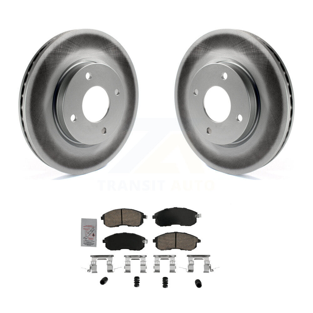 Transit Auto KGA-104727 Disc Brake Kit for 2007-2012 Nissan Versa - Front