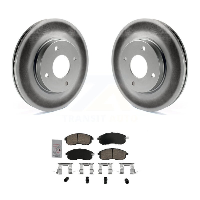 Transit Auto KGA-104727 Disc Brake Kit for 2007-2012 Nissan Versa - Front