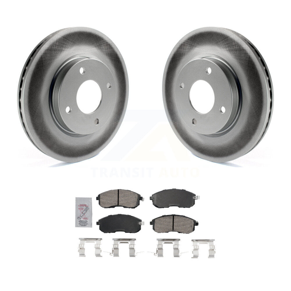 Transit Auto KGA-104728 Disc Brake Kit for 2007-2012 Nissan Versa - Front