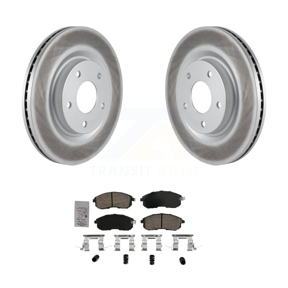 Transit Auto KGA-104729 Disc Brake Kit for 2017-2019 Nissan Sentra - Front