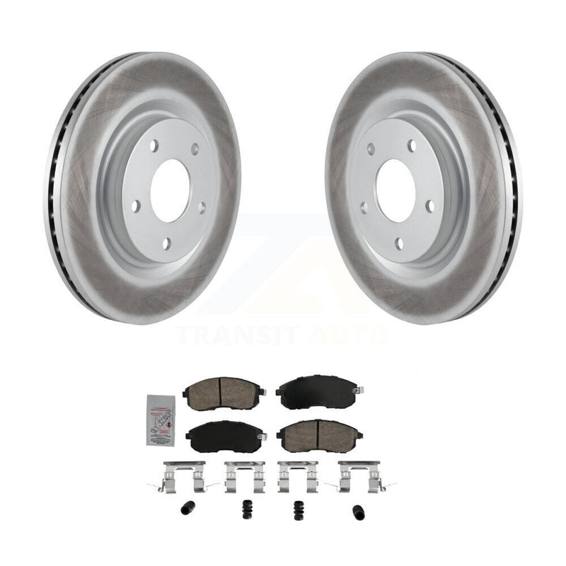 Transit Auto KGA-104729 Disc Brake Kit for 2017-2019 Nissan Sentra - Front