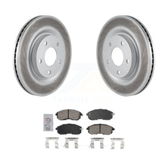 Transit Auto KGA-104730 Disc Brake Kit for 2017-2019 Nissan Sentra - Front