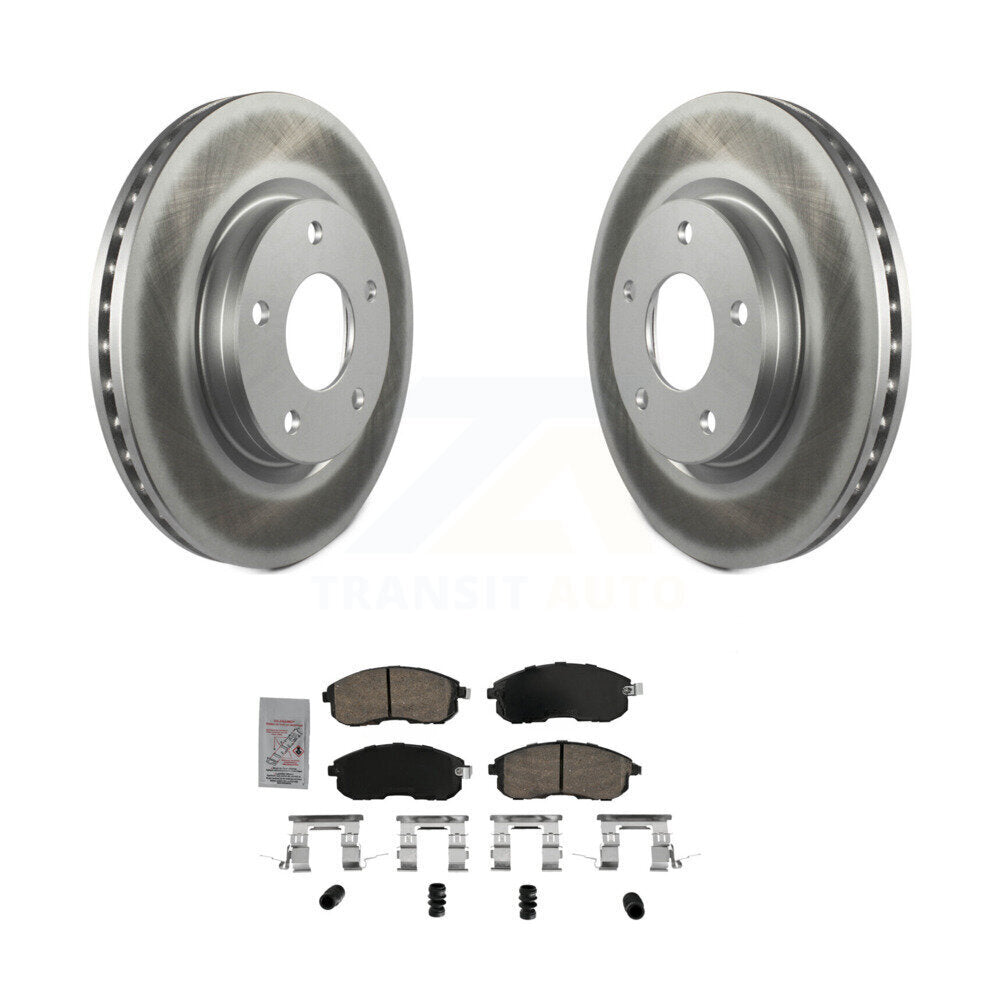 Transit Auto KGA-104731 Disc Brake Kit for 2013-2019 Nissan Sentra - Front