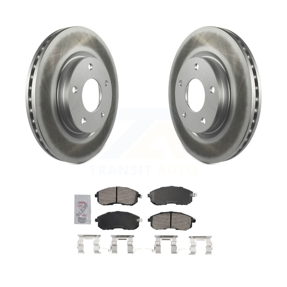 Transit Auto KGA-104732 Disc Brake Kit for 2013-2019 Nissan Sentra - Front