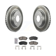 Transit Auto KGA-104732 Disc Brake Kit for 2013-2019 Nissan Sentra - Front