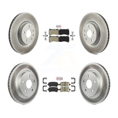 Transit Auto KGA-104739 Disc Brake Kit for 2013-2019 Cadillac XTS - Front and Rear