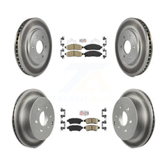 Transit Auto KGA-104741 Disc Brake Kit for 2006-2007 Nissan Xterra - Front and Rear