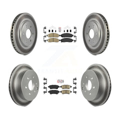 Transit Auto KGA-104742 Disc Brake Kit for 2006-2007 Nissan Xterra - Front and Rear