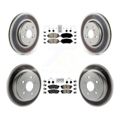 Transit Auto KGA-104744 Disc Brake Kit for 2019 Toyota C-HR - Front and Rear