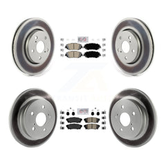 Transit Auto KGA-104745 Disc Brake Kit for 2019 Toyota C-HR - Front and Rear
