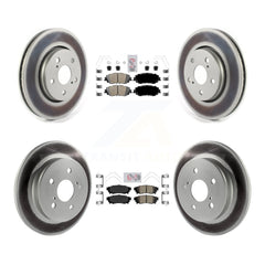 Transit Auto KGA-104746 Disc Brake Kit for 2019 Toyota C-HR - Front and Rear