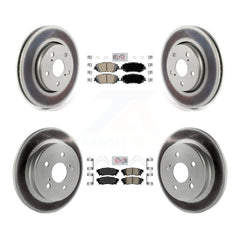 Transit Auto KGA-104747 Disc Brake Kit for 2019 Toyota C-HR - Front and Rear