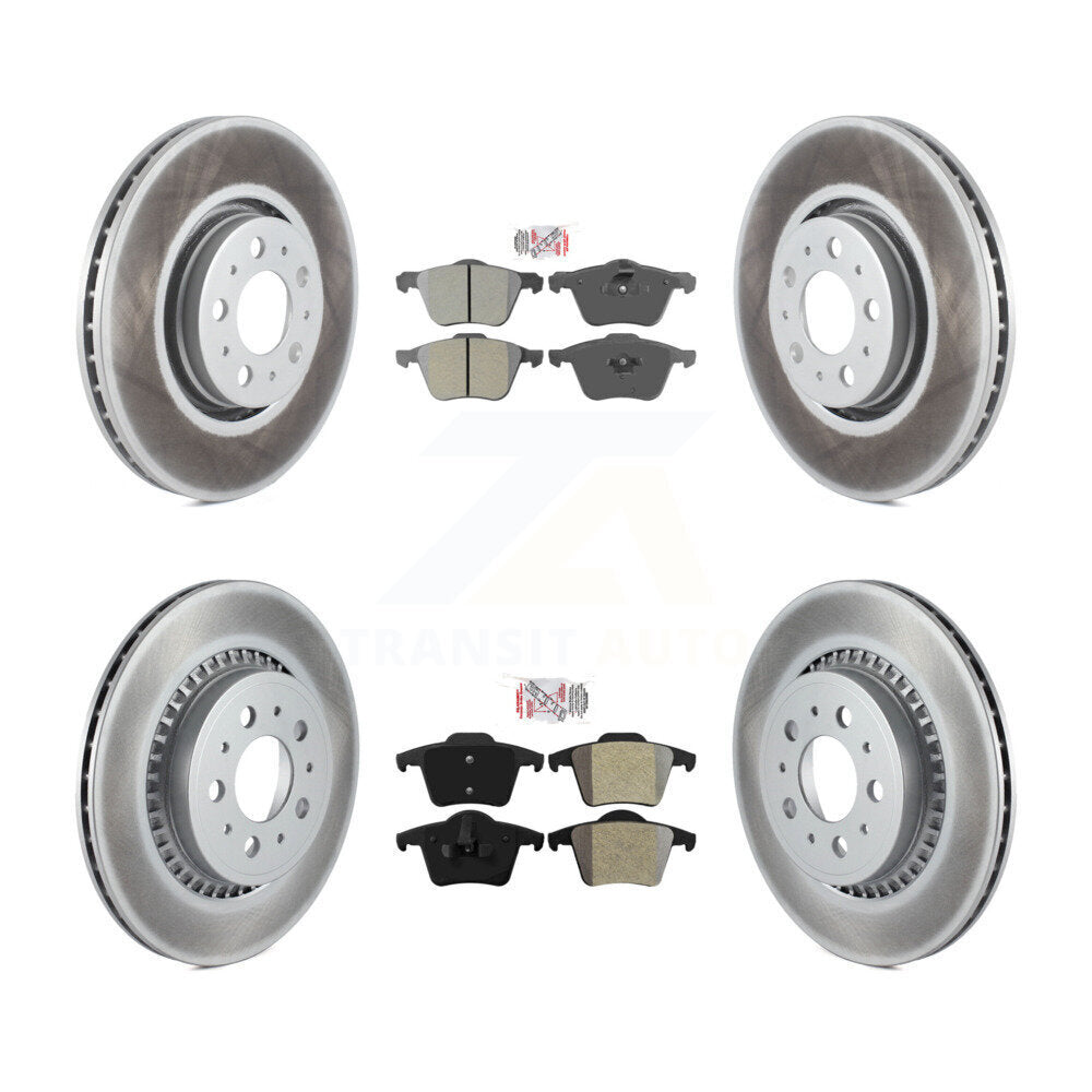 Transit Auto KGA-104756 Disc Brake Kit for 2003-2014 Volvo XC90 - Front and Rear