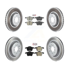 Transit Auto KGA-104756 Disc Brake Kit for 2003-2014 Volvo XC90 - Front and Rear