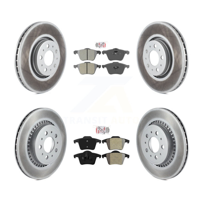 Transit Auto KGA-104756 Disc Brake Kit for 2003-2014 Volvo XC90 - Front and Rear
