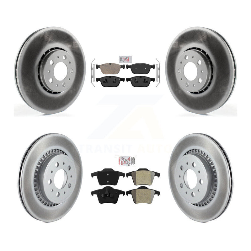 Transit Auto KGA-104757 Disc Brake Kit for 2003-2014 Volvo XC90 - Front and Rear