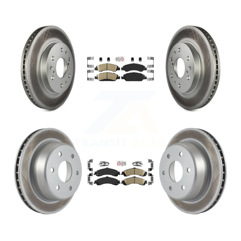 Transit Auto KGA-104758 Disc Brake Kit for 2005-2006 Chevrolet Silverado 1500, GMC Sierra 1500 - Front and Rear