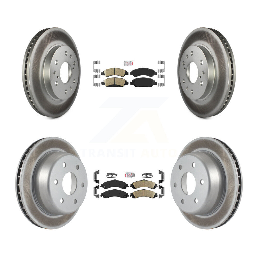 Transit Auto KGA-104759 Disc Brake Kit for 2005-2006 Chevrolet Silverado 1500, GMC Sierra 1500 - Front and Rear