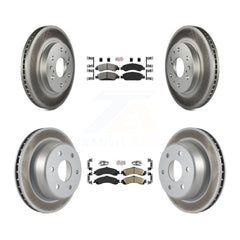 Transit Auto KGA-104760 Disc Brake Kit for 2005-2006 Chevrolet Silverado 1500, GMC Sierra 1500 - Front and Rear