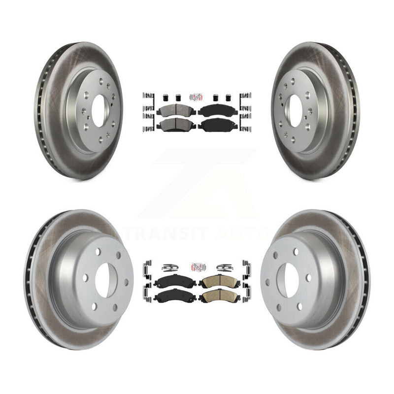 Transit Auto KGA-104760 Disc Brake Kit for 2005-2006 Chevrolet Silverado 1500, GMC Sierra 1500 - Front and Rear