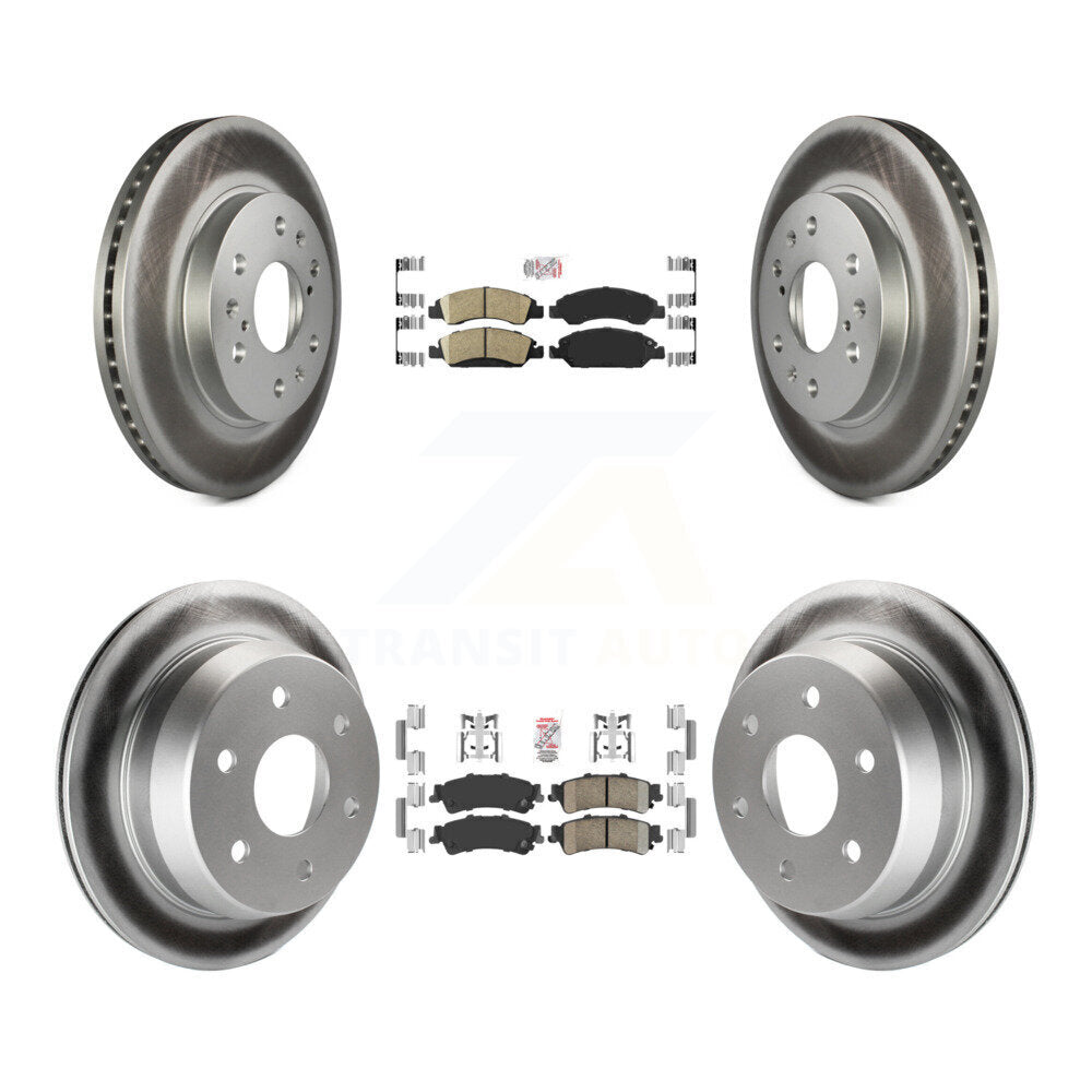 Transit Auto KGA-104762 Disc Brake Kit for 2005-2007 Chevrolet Silverado 1500 Classic, Chevrolet Silverado 1500, GMC Sierra 1500 - Front and Rear
