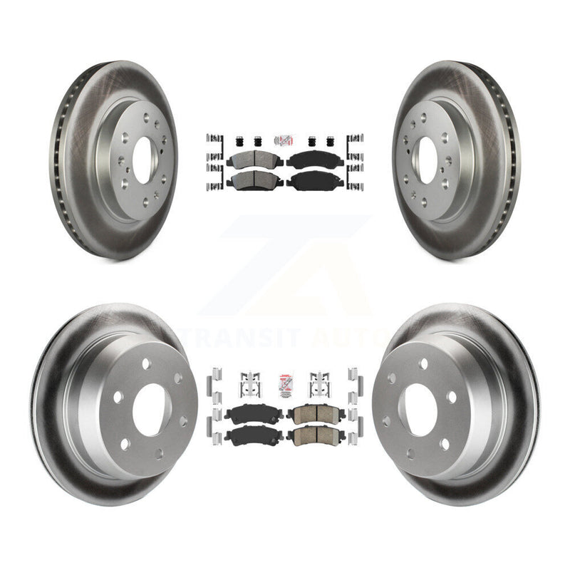 Transit Auto KGA-104763 Disc Brake Kit for 2005-2007 Chevrolet Silverado 1500 Classic, Chevrolet Silverado 1500, GMC Sierra 1500 - Front and Rear