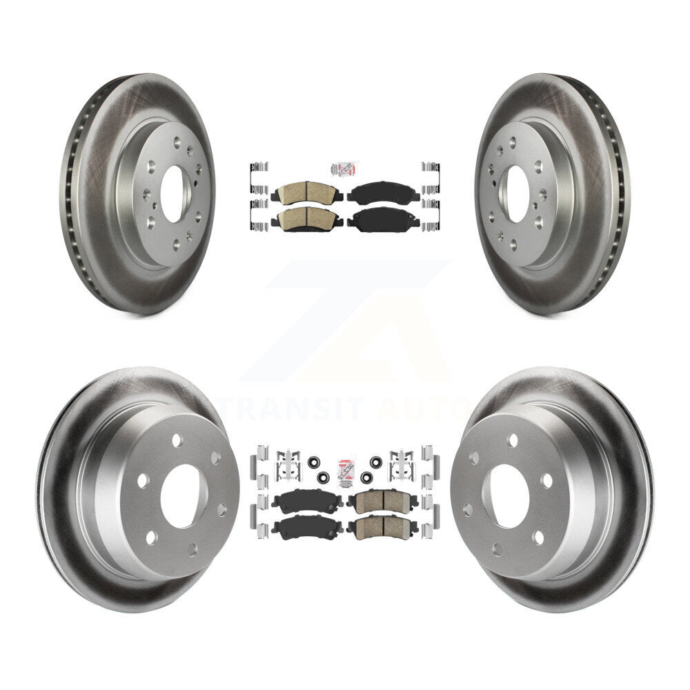 Transit Auto KGA-104765 Disc Brake Kit for 2005-2007 Chevrolet Silverado 1500 Classic, Chevrolet Silverado 1500, GMC Sierra 1500 - Front and Rear