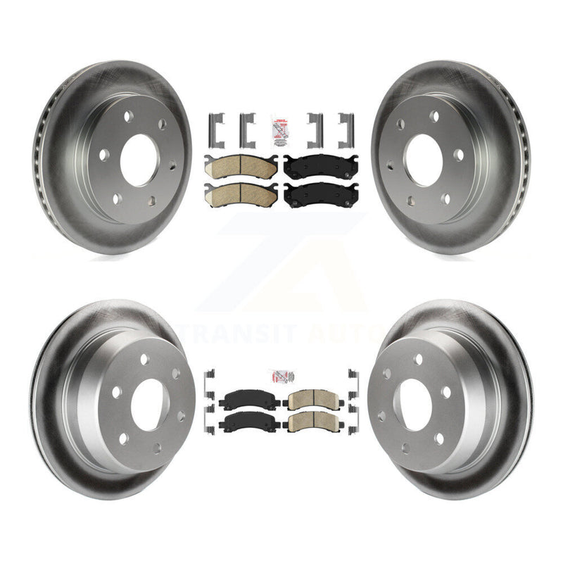 Transit Auto KGA-104767 Disc Brake Kit for 2002 Chevrolet Avalanche 1500 - Front and Rear