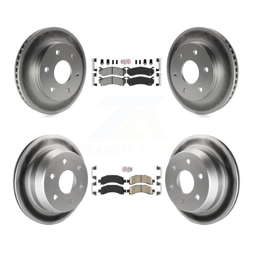 Transit Auto KGA-104768 Disc Brake Kit for 2002 Chevrolet Avalanche 1500 - Front and Rear