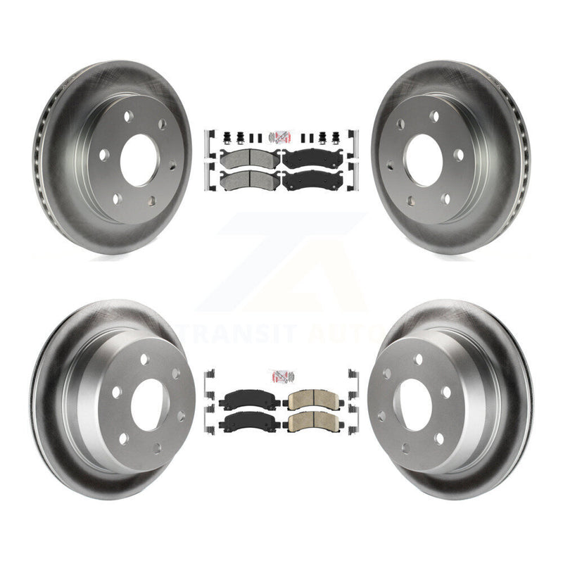 Transit Auto KGA-104768 Disc Brake Kit for 2002 Chevrolet Avalanche 1500 - Front and Rear