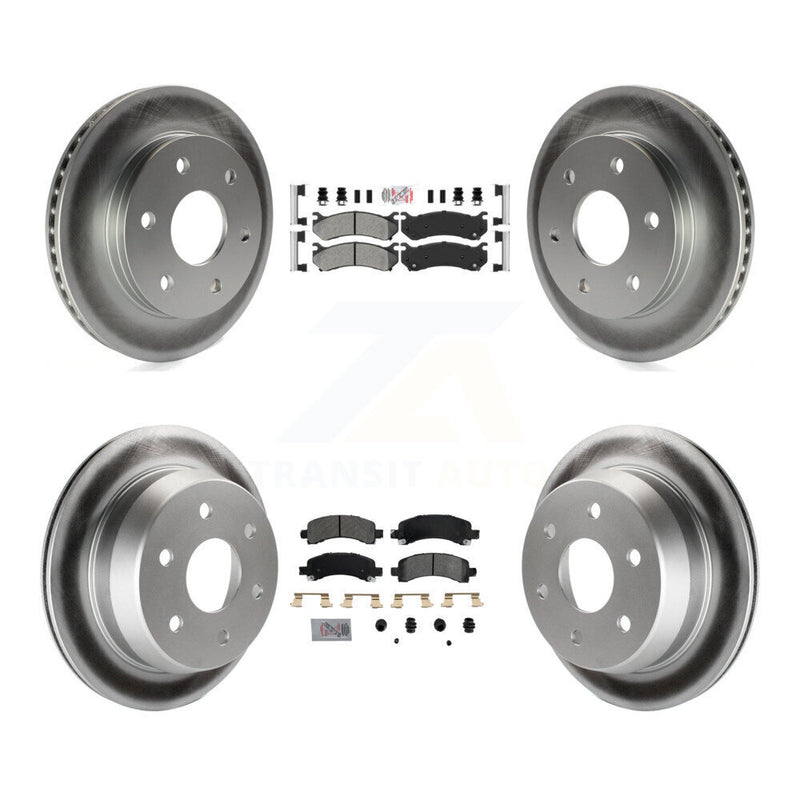 Transit Auto KGA-104770 Disc Brake Kit for 2002 Chevrolet Avalanche 1500 - Front and Rear