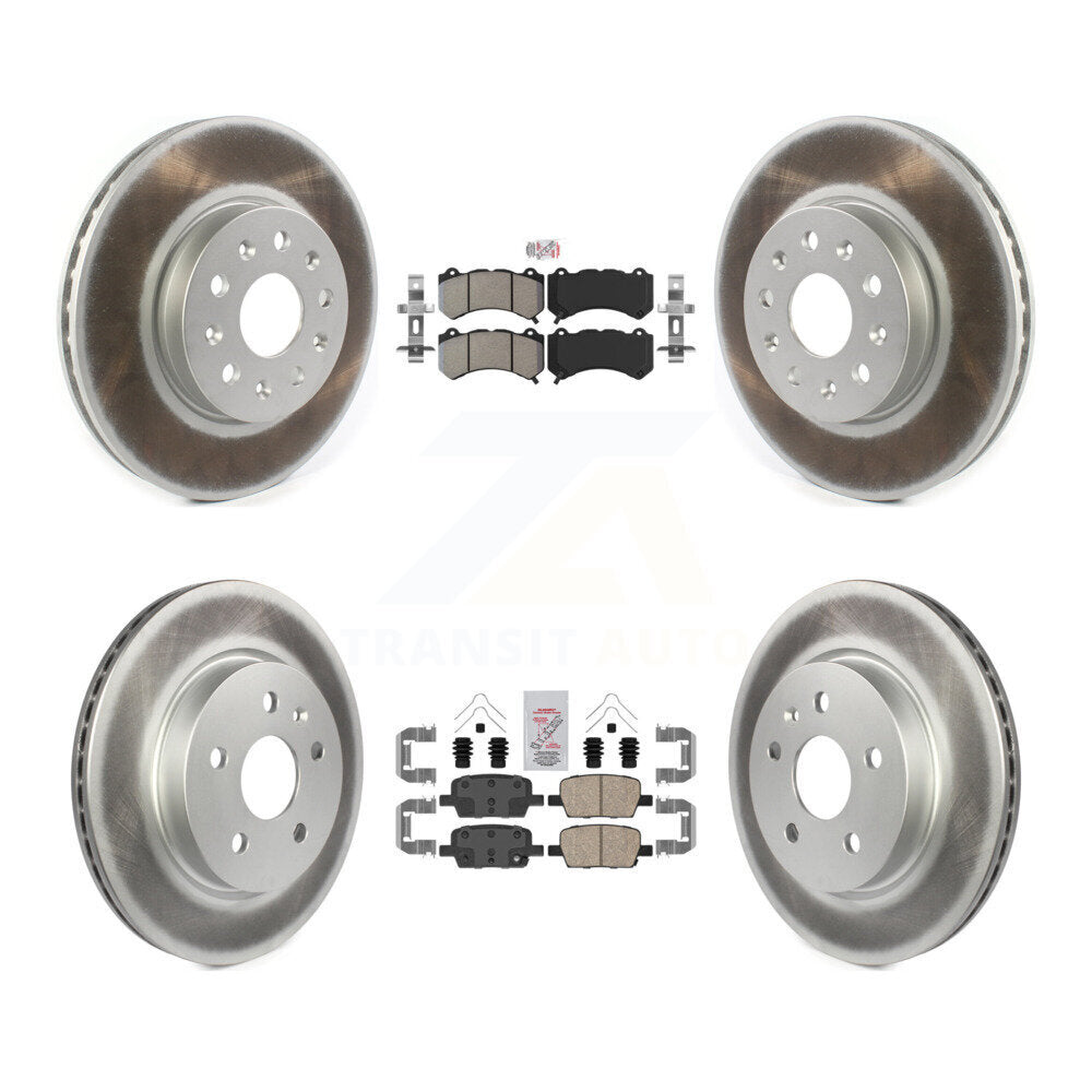 Transit Auto KGA-104771 Disc Brake Kit for 2019-2020 Chevrolet Camaro - Front and Rear