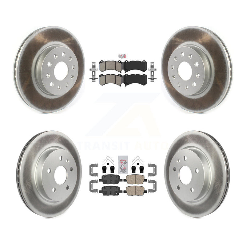 Transit Auto KGA-104771 Disc Brake Kit for 2019-2020 Chevrolet Camaro - Front and Rear