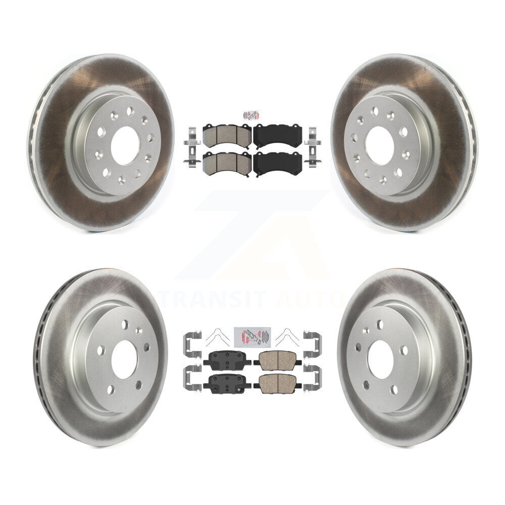 Transit Auto KGA-104772 Disc Brake Kit for 2019-2020 Chevrolet Camaro - Front and Rear