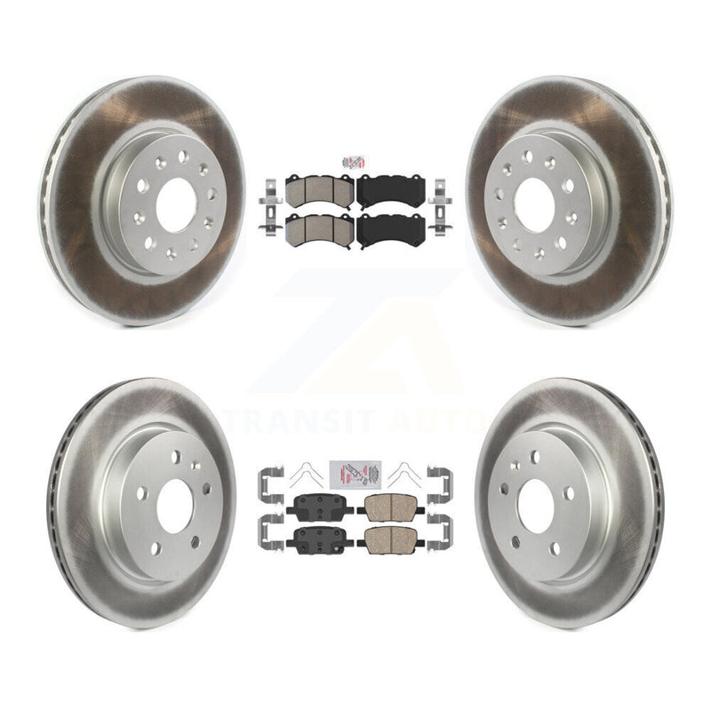 Transit Auto KGA-104772 Disc Brake Kit for 2019-2020 Chevrolet Camaro - Front and Rear