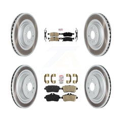 Transit Auto KGA-104775 Disc Brake Kit for 2013-2019 Mercedes-Benz GLS450, Mercedes-Benz GL450, Mercedes-Benz GL350 - Front and Rear