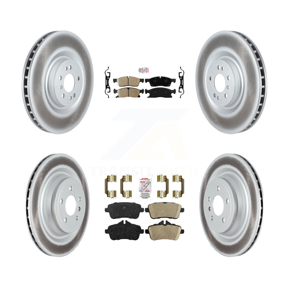 Transit Auto KGA-104777 Disc Brake Kit for 2015-2019 Mercedes-Benz GLS450, Mercedes-Benz ML250 - Front and Rear