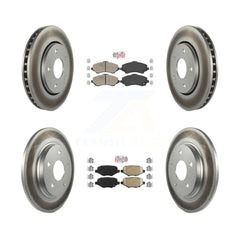 Transit Auto KGA-104780 Disc Brake Kit for 2012-2016 Chrysler Town & Country, Dodge Grand Caravan and More - Front and Rear