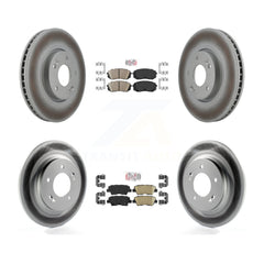 Transit Auto KGA-104785 Disc Brake Kit for 2016 Hyundai Sonata - Front and Rear