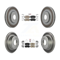 Transit Auto KGA-104787 Disc Brake Kit for 2016 Hyundai Sonata - Front and Rear
