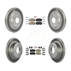 Transit Auto KGA-104789 Disc Brake Kit for 2015-2016 Hyundai Sonata - Front and Rear
