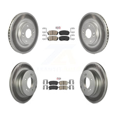 Transit Auto KGA-104791 Disc Brake Kit for 2015-2016 Hyundai Sonata - Front and Rear